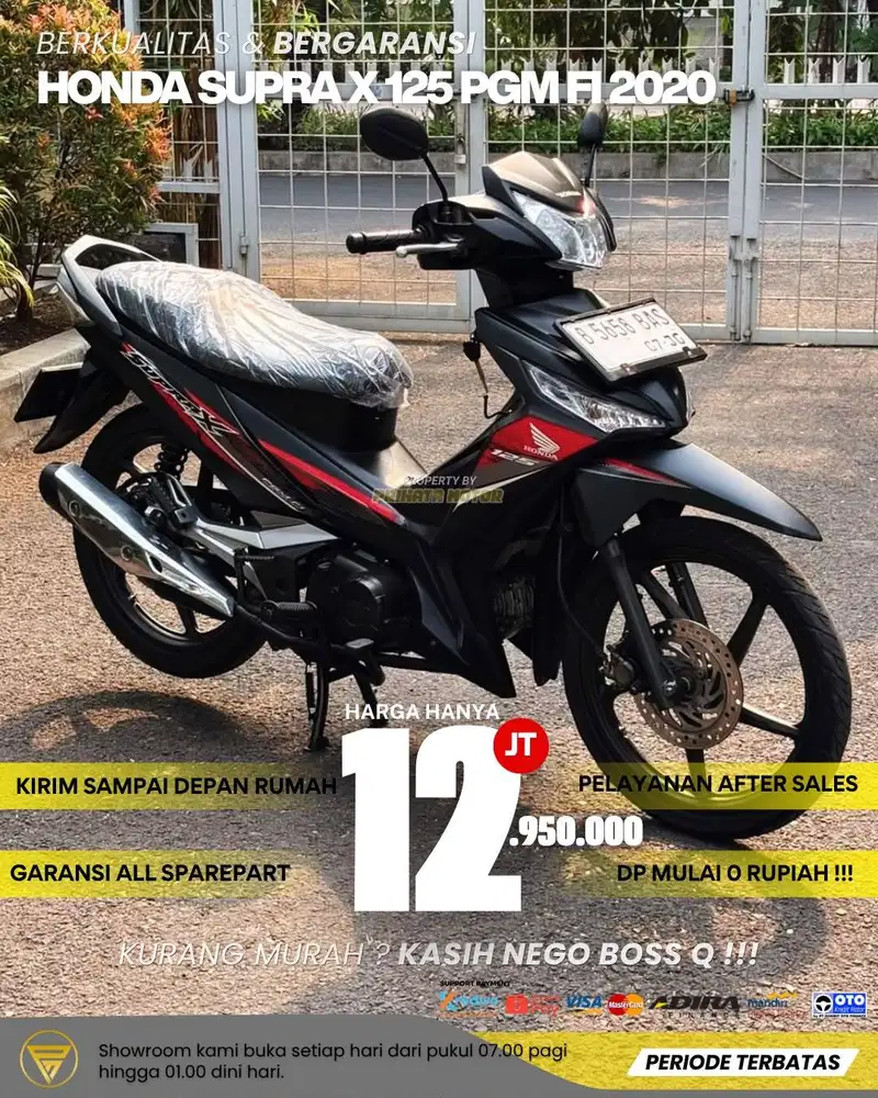 HONDA SUPRA X 125 PGM FI 2020 !!!
