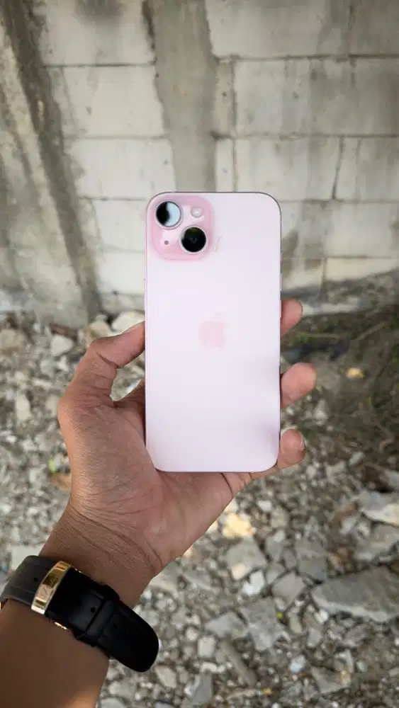iPhone 15 iBox 128GB Pink Mulus Istimewa | Ex-Pribadi | Fullset