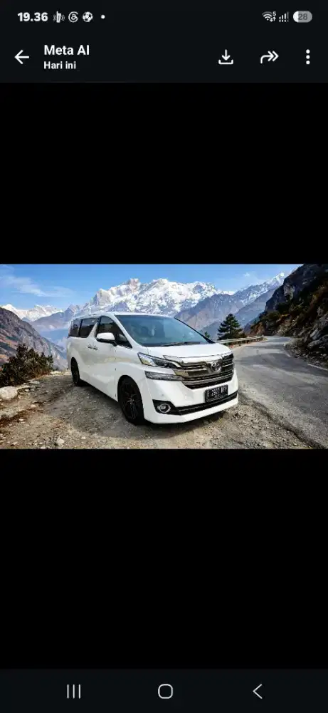 TOYOTA VELLFIRE 2015 KM 94RB
