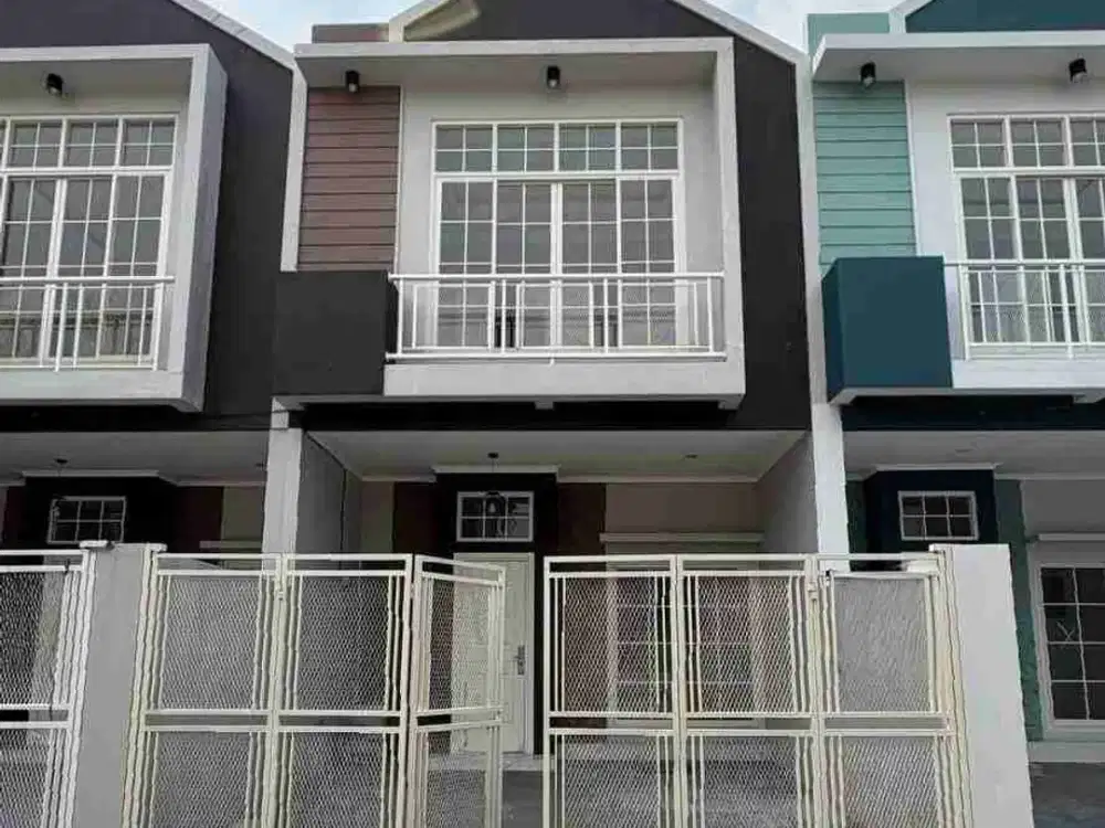 LEBAK Baru Gress ‼ Jual Rumah Baru 2 Lantai Scandinavian Minimalis Surabaya Timur