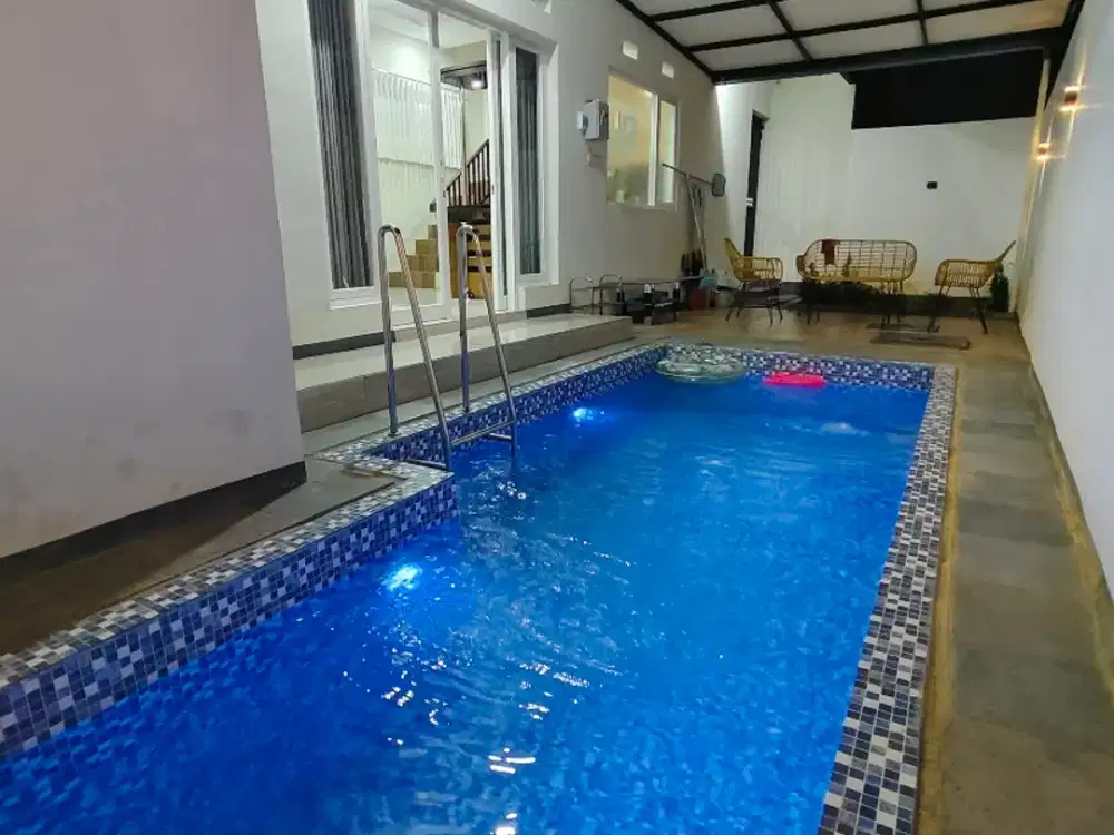 JUAL VILLA PRIVAT POOL KOTA BATU