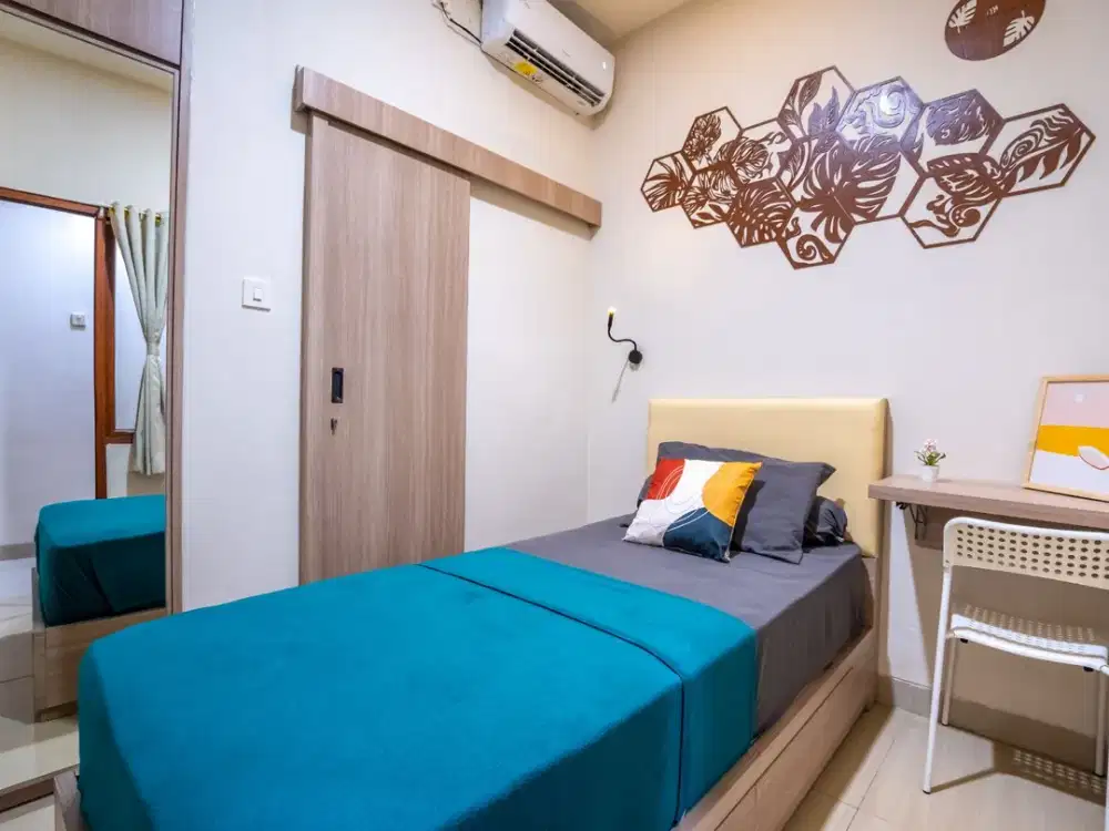 AbdiHome Kost Mangga Besar Maminosh – Kost Full Furnished Dekat KRL Jayakarta, Stasiun Mangga Besar & Kawasan Perkantoran Hayam Wuruk