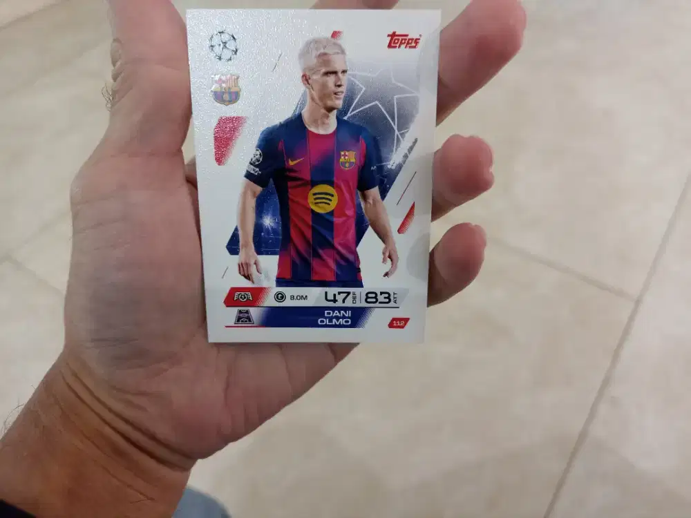 Kartu Bola Dani Olmo Original