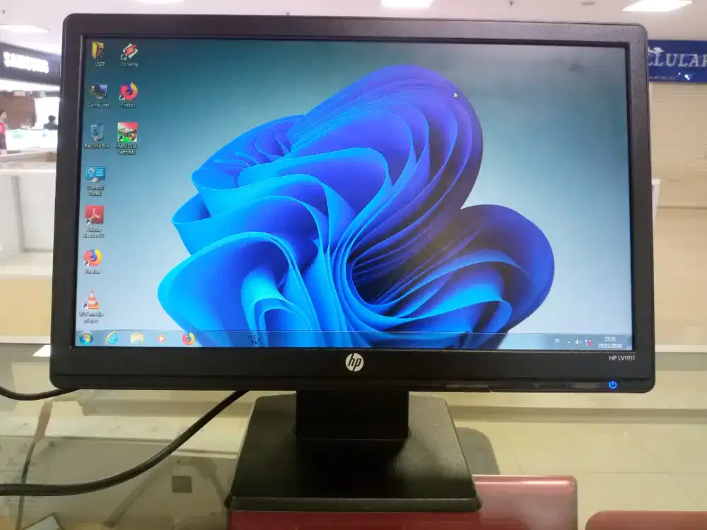 LED Monitor HP 19inch Second Normal LANCAR JAYA For Komputer PC/ CCTV