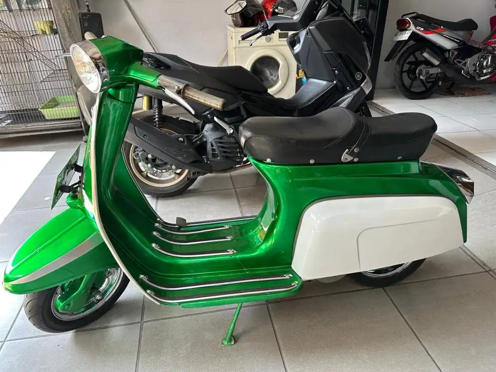 LAMBRETTA Star Stream 125cc Tahun 1968 Original Istimewa Antik