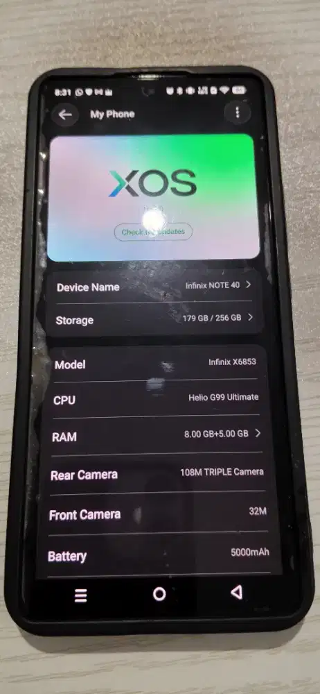 Infinix Note 40 8/256 Gb