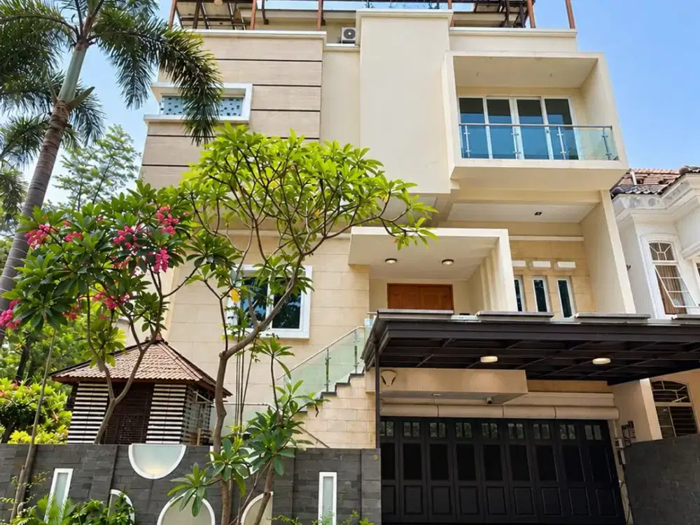 Dijual Rumah Cluster Florence Pik, Hoek, Uk. 15X15, Full Furnished, SHM, Rp 13.8 M Nego