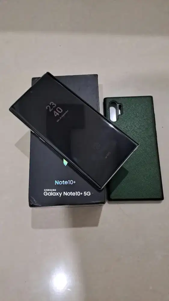 Samsung Note 10 plus 5g Ram 12/256 Lengkap