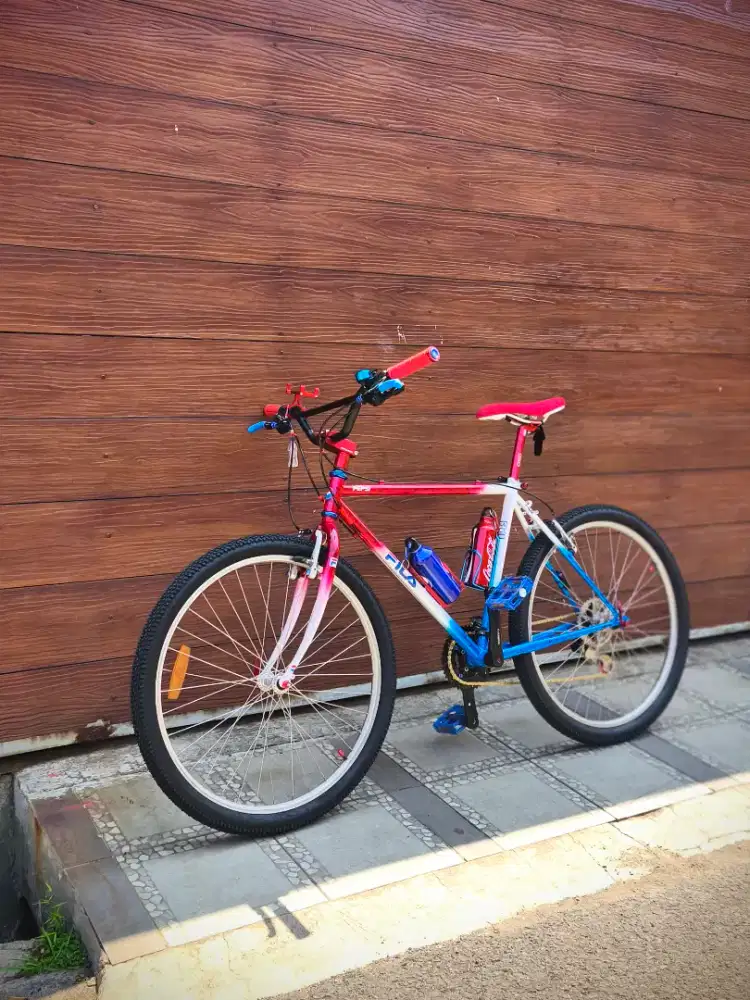 Sepeda mtb jadul kalcer fila antik thailook federal khs cromoly dr br