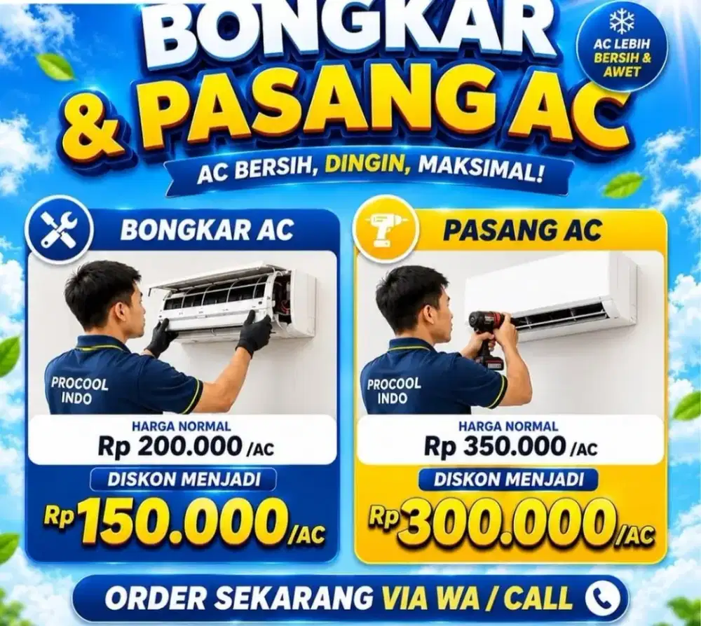 Servis dan cuci ac