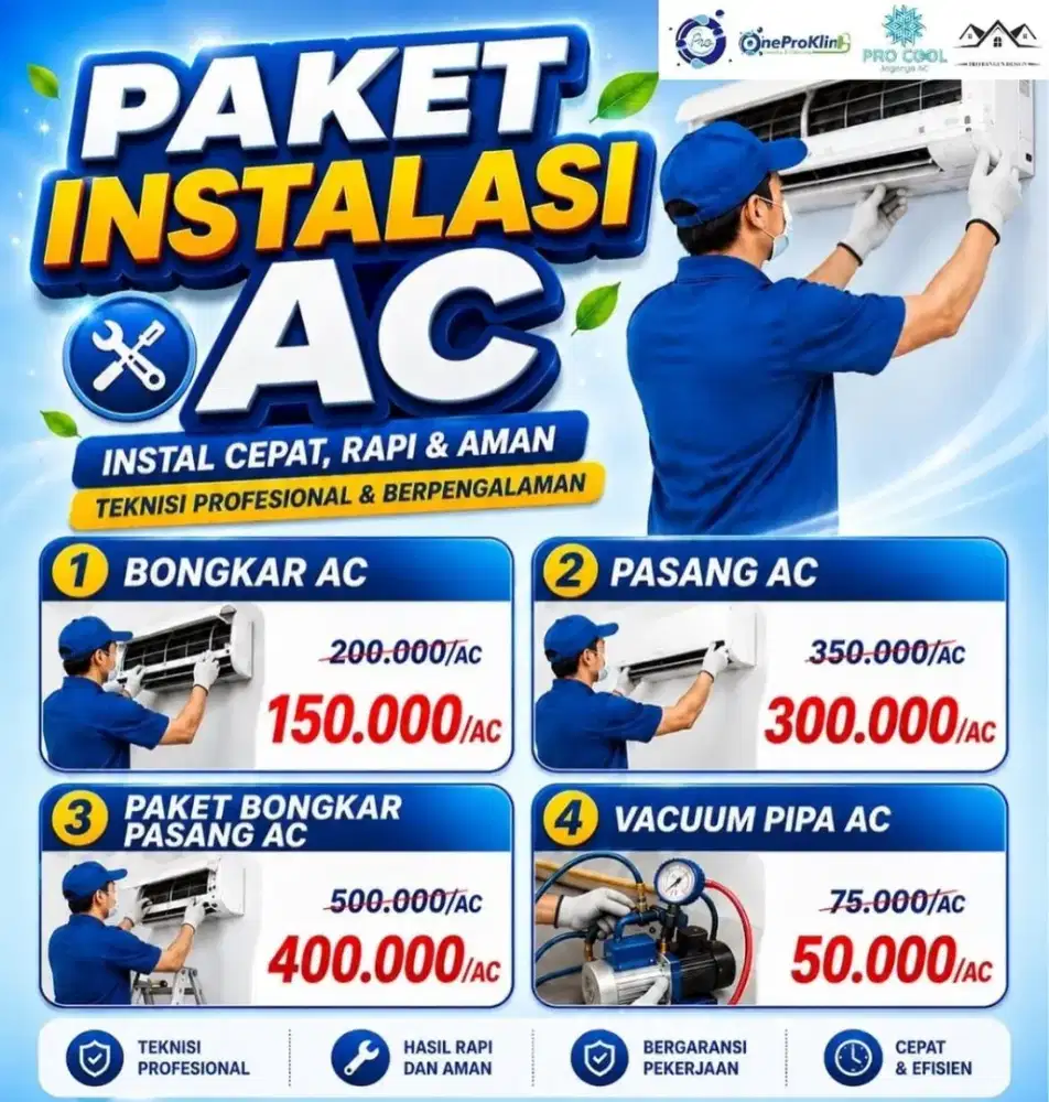 Servis dan cuci ac