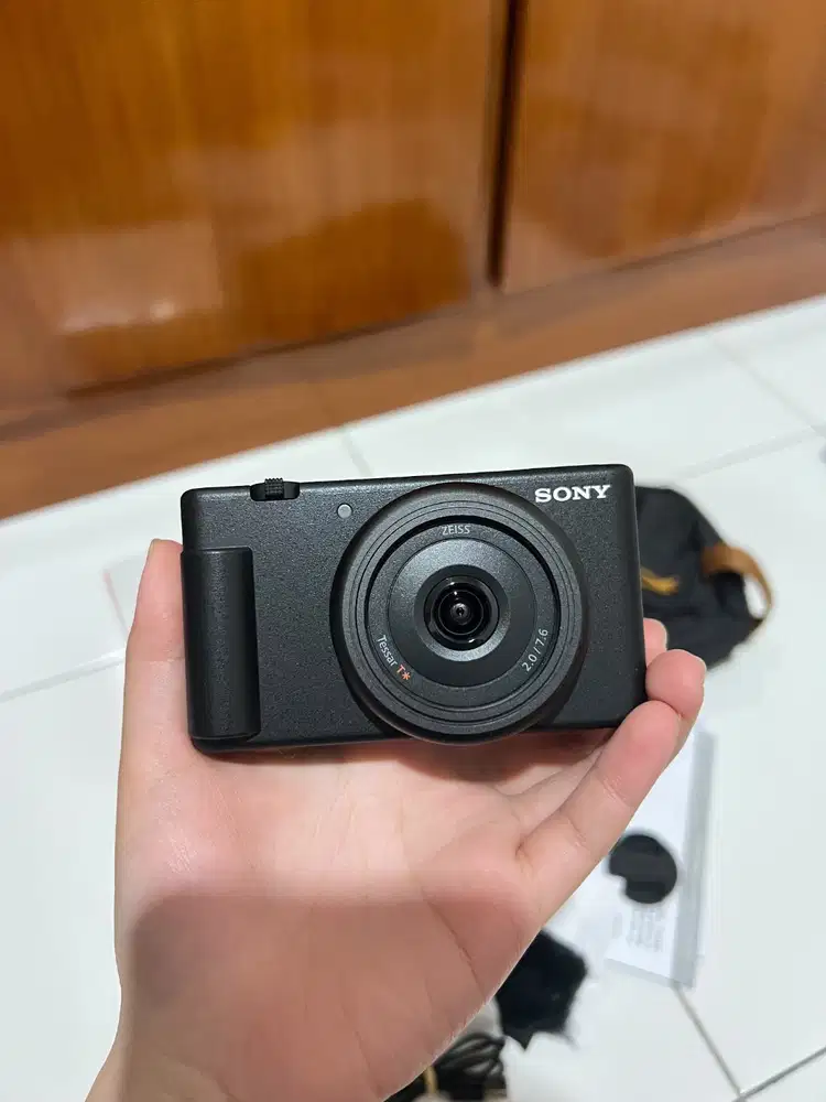 SONY ZV-1F BRAND NEW, BARU BELI, TIDAK JADI DIPAKAI