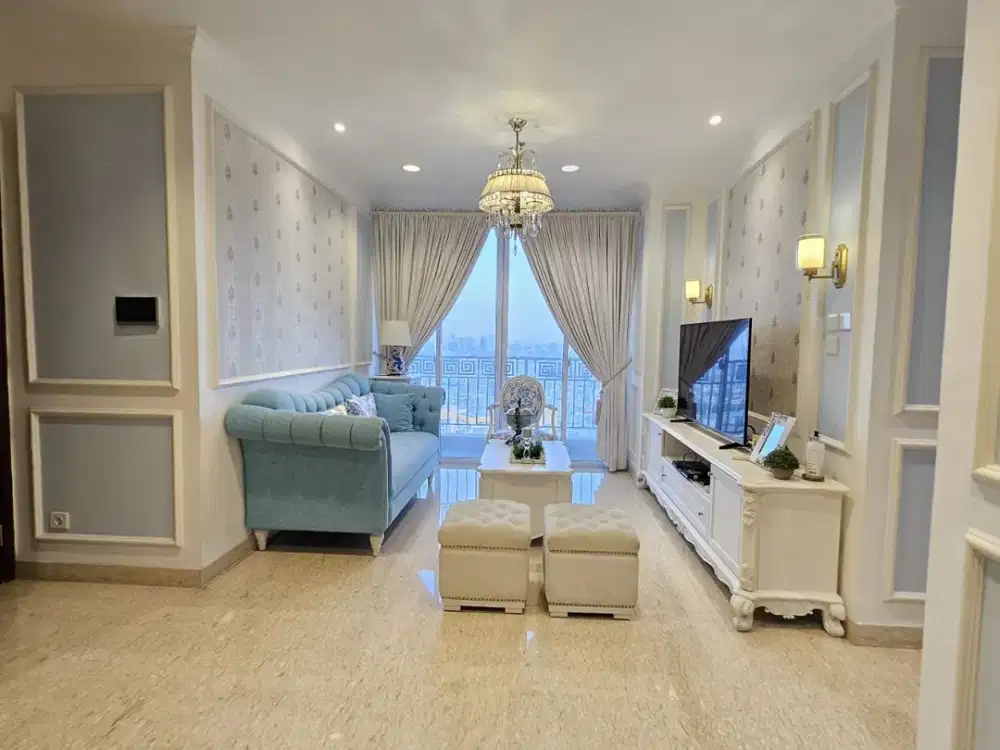 Apartemen Lucky Tower Residence-Chinatown Point Pinangsia Luas 108 M2 Brand New Furnished Mewah