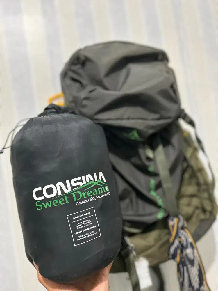 1 Set Alat naik gunung