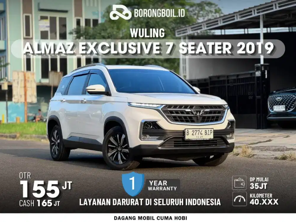 Wuling Almaz Exclusive 7 seater 2019 AT