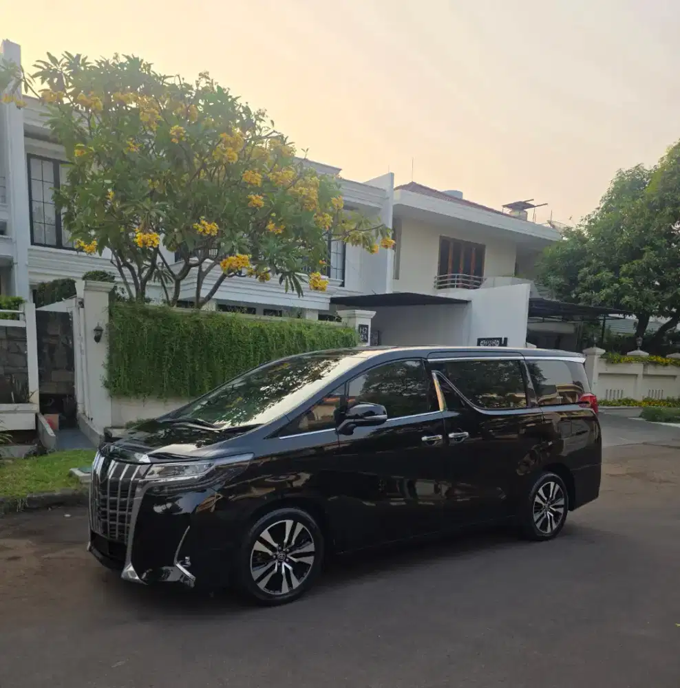 Low KM Pemilik Langsung! Toyota Alphard G TSS 2023 Hitam Record Toyota