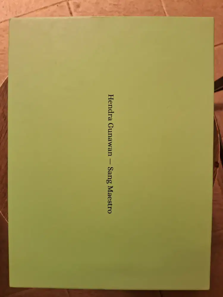 buku hendra gunawan sang maestro