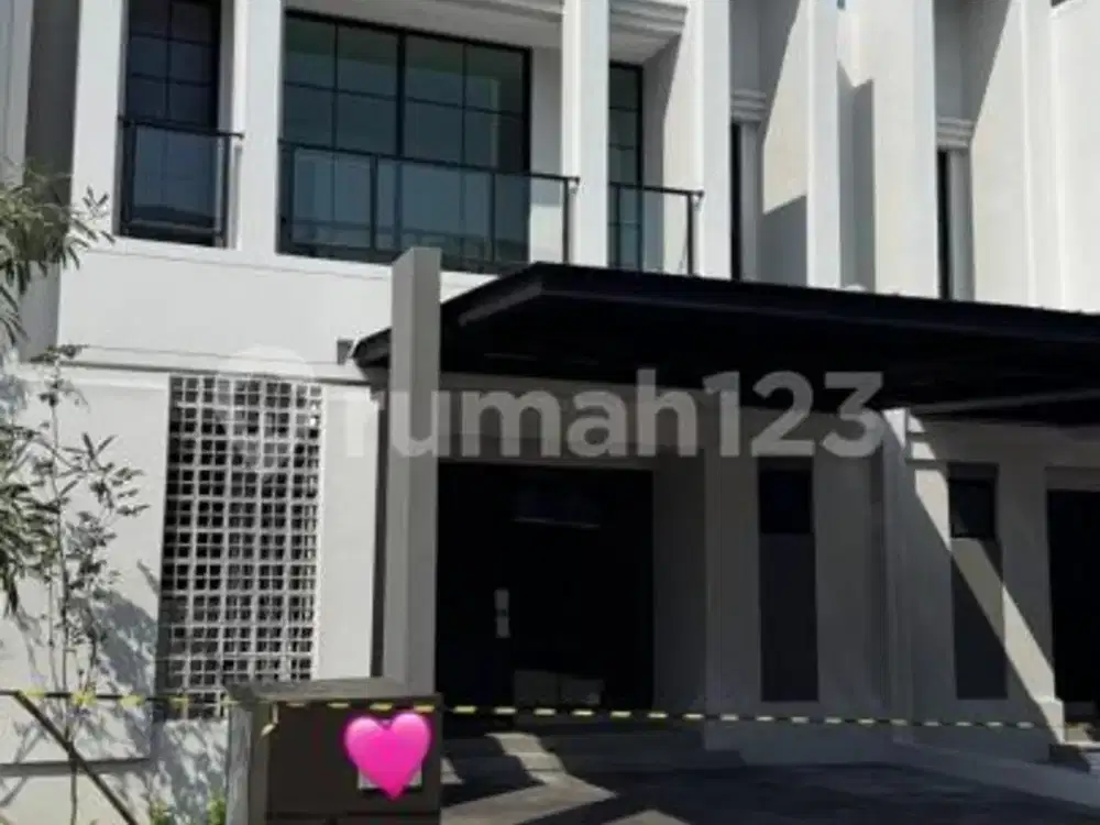 Disewakan Rumah 2 Lantai Type 8 Signature Semi Furnished di Hiera BSD Cluster Welton (Min 2Th)