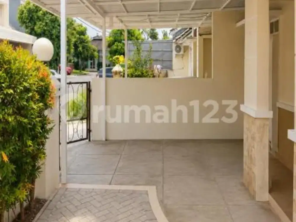 Disewakan Rumah Siap Huni Hadap Barat di Regensi Melati Mas Serpong