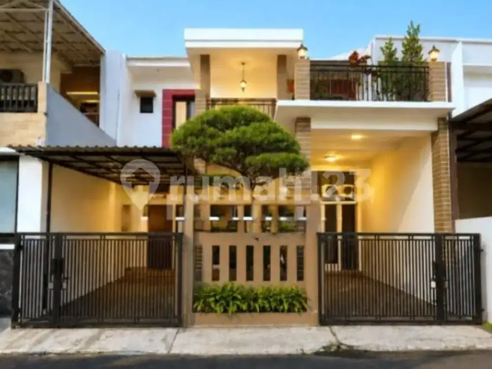 Dijual Rumah Cantik 2 Lantai Semi Furnished SHM di BSD Nusaloka