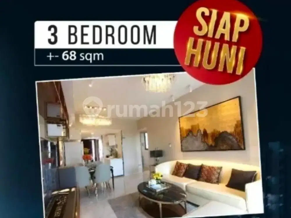 Dijual Apartment 3Br Full Furnished Siap Huni di Sky House BSD