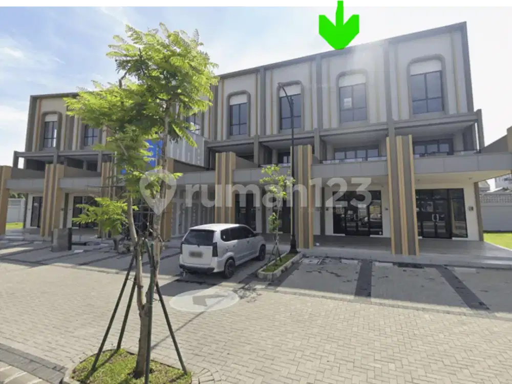 Disewakan Ruko Il Lago Hadap Jalan 3 Lantai Type Alfresco BSD