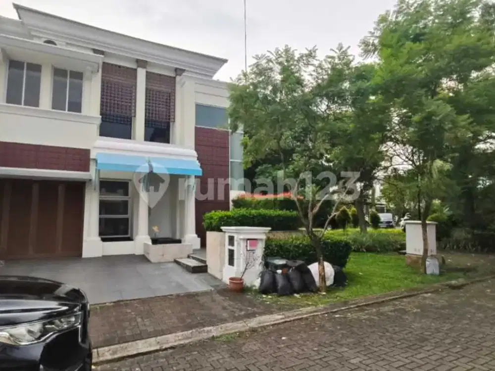 Disewakan Rumah Hook dengan Halaman Luas di Cluster Sheffield Greenwich BSD
