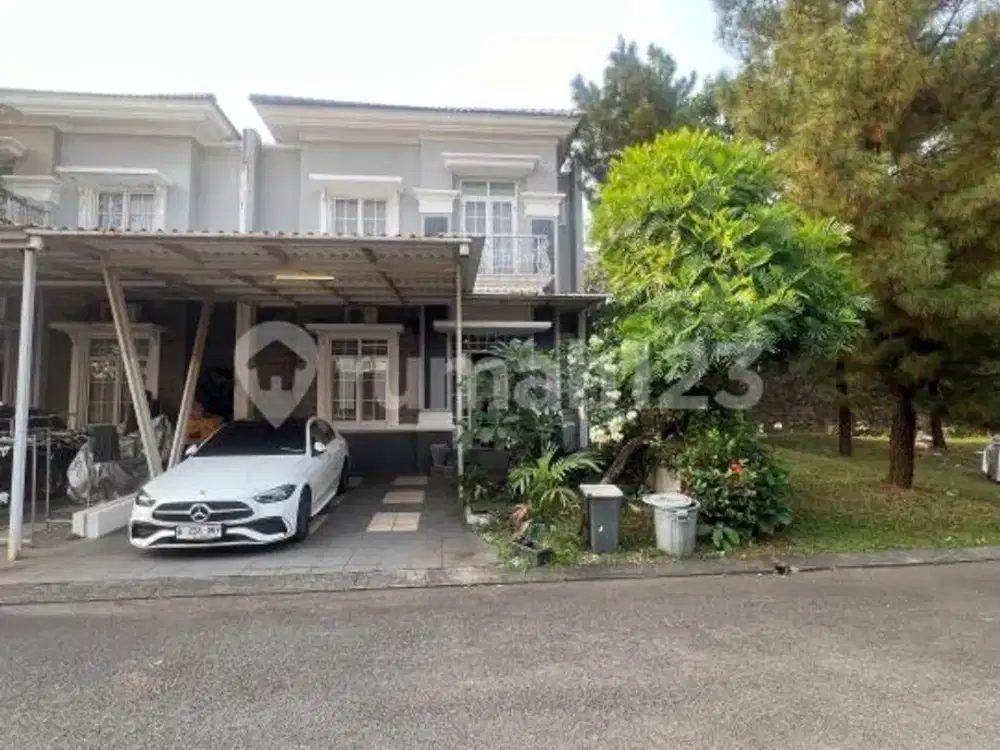 Disewakan Rumah Semi Furnish Lengkap + Elektronik Posisi Hook di Menaggio Gading Serpong