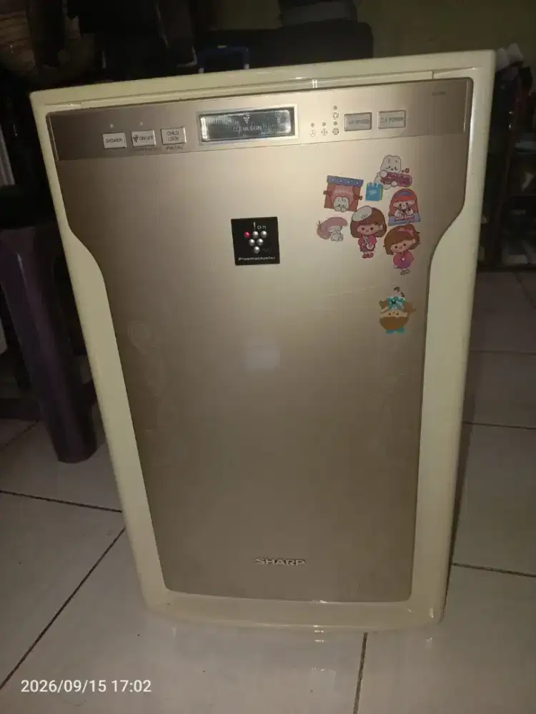 Penyaring udara Sharp Air Purifier Fu-a80y-n/w Glod/white