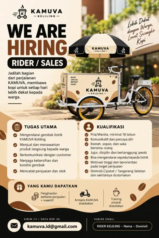 Rider (Driver) Kopi Keliling