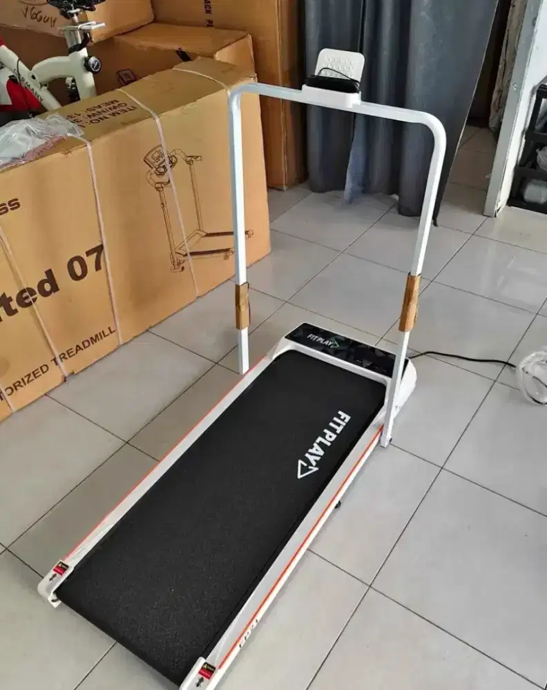 PROMO TREADMILL ELEKTRIK WALKING PAD FIT PLAY FP 21 ALAT FITNESS