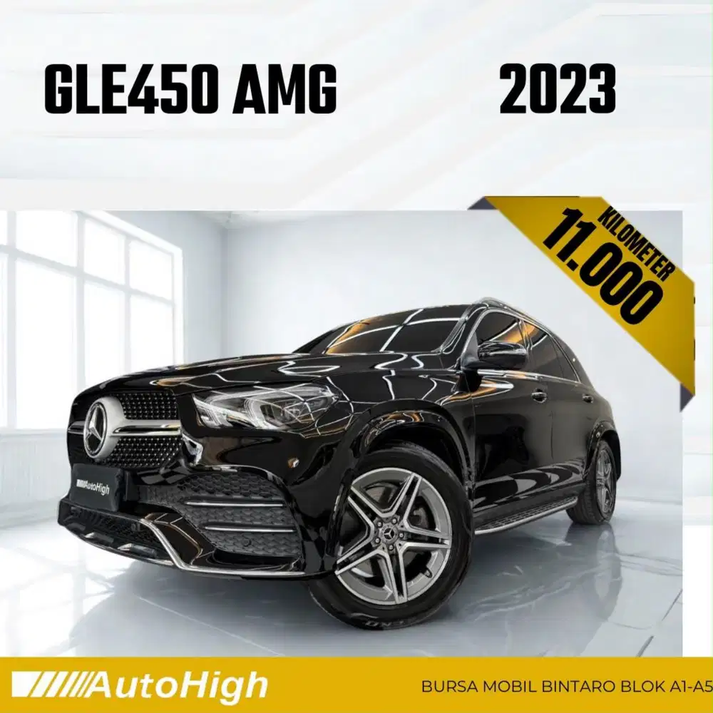 DP10% [Km11.000] GLE450 AMG 2023 Black / GLE 450 Reg 2024 #AUTOHIGH