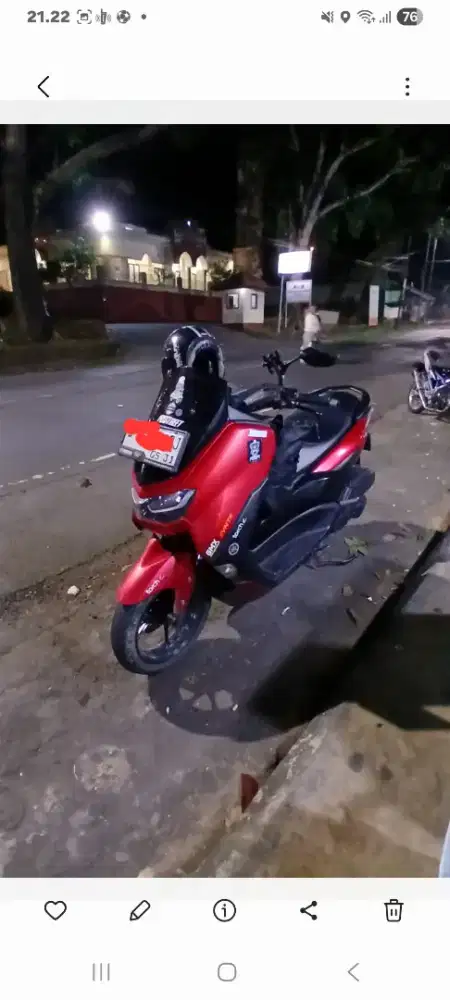 Jual yamaha nmax 150 cc tahun 2021