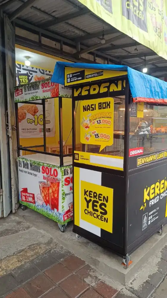 JUAL PERLENGKAPAN USAHA FRIED CHICKEN + ES TEH SOLO (BORONGAN/SATUAN)