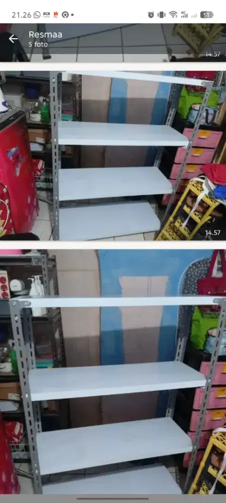 Jual  2 rak besi
