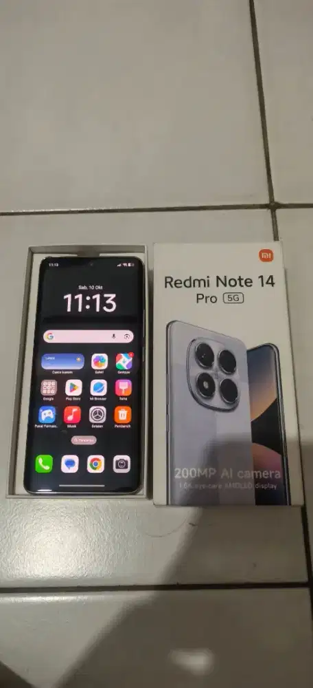 Xiaomi redmi note 14 pro 5G ram 12/512 fullset