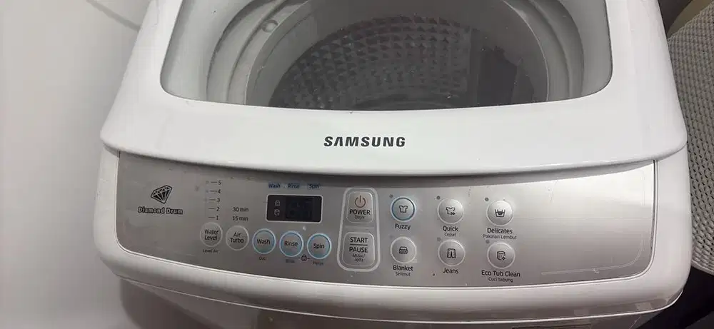 Samsung tabung atas kapasitas 8kg