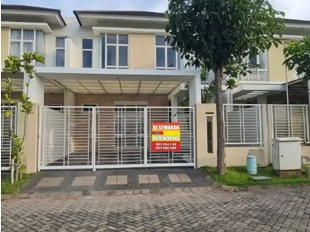 Disewakan Rumah 2 Lantai Perum Griya Galaxy, Wonorejo Rungkut Dekat STIKOM, IPH, UPN, MERR