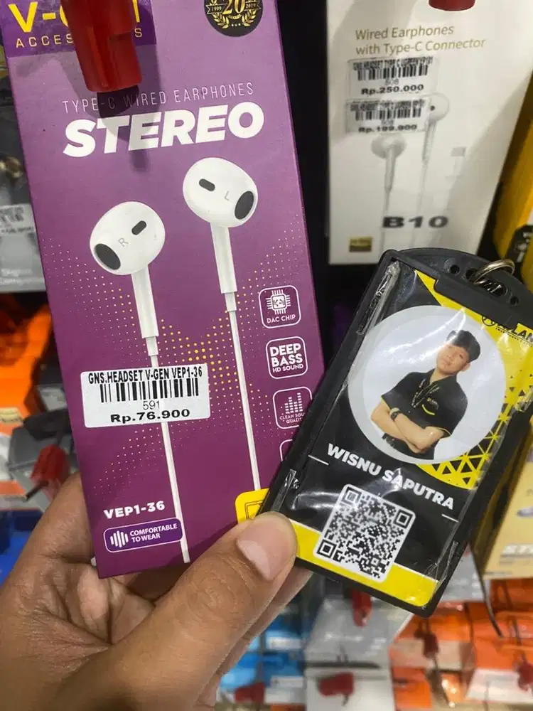 HEADSET VGEN VEP1-36|ATLANTIS DAHSYAT