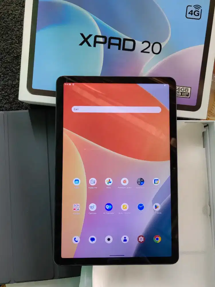 Tablet infinix Xpad 20 4g ram 8+8/256 mulus fresh fullset