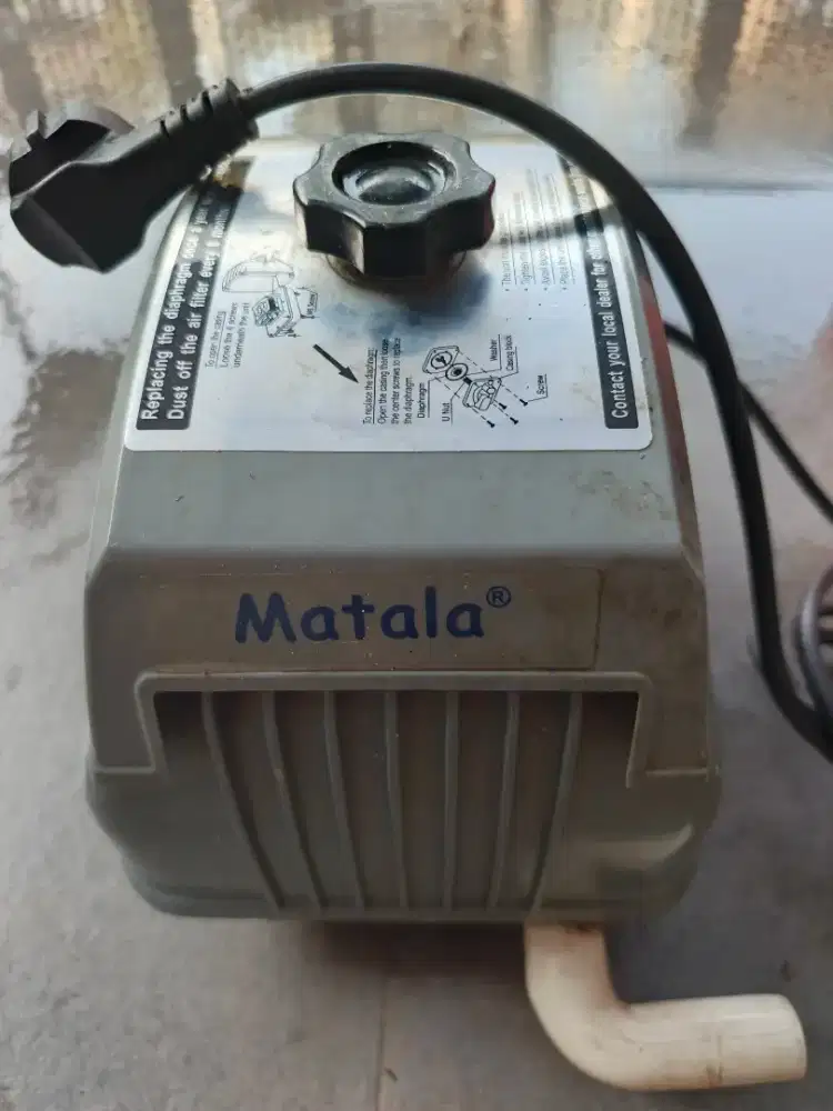 Matala Hakko HK 60 Liter Air Pump for Pond Aerator (made in Taiwan)