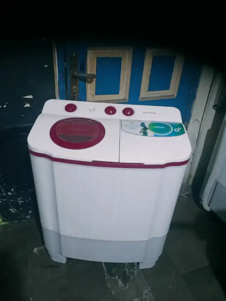 Jual mesin cuci Polytron kapasitas 7,5 mesin ORI normal bisa diantar