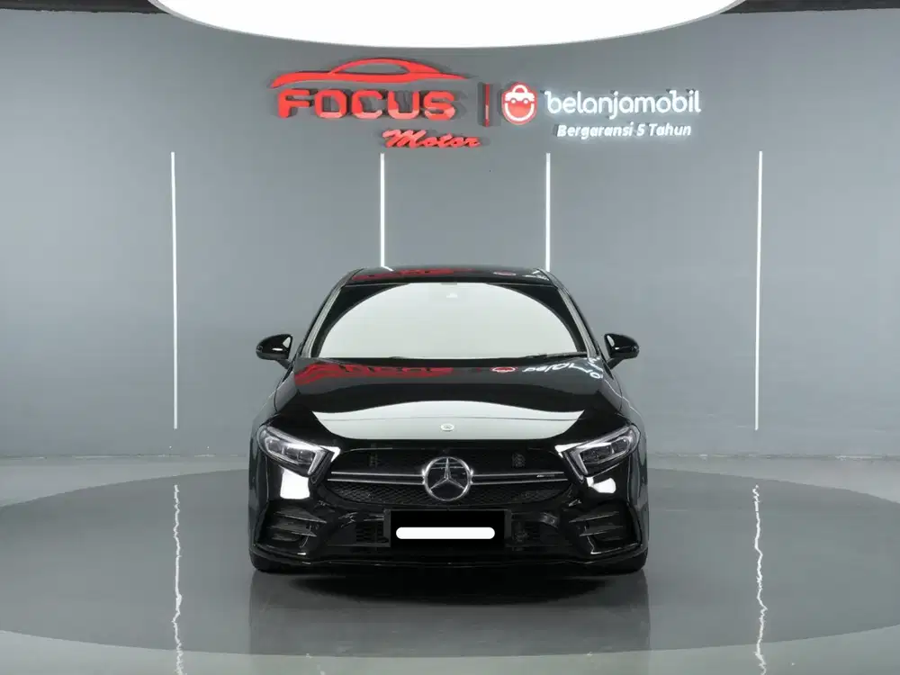 Km 14rb mercedes benz mercy amg a35 2022 hitam pajak panjang