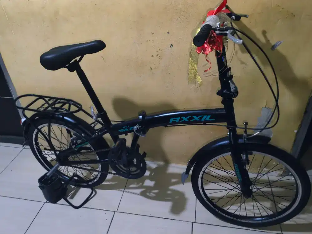 [BUTUH UANG] Sepeda Lipat Axxil 615 Ukuran 20 Inch - 100% BARU Gress