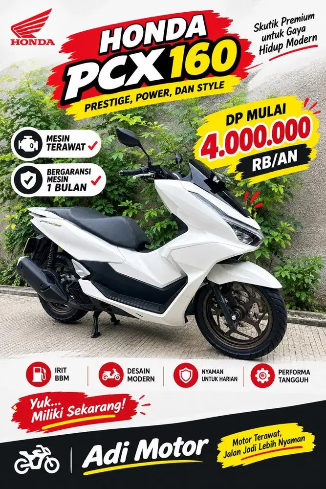HONDA PCX 160 ABS 2026 KM 6000