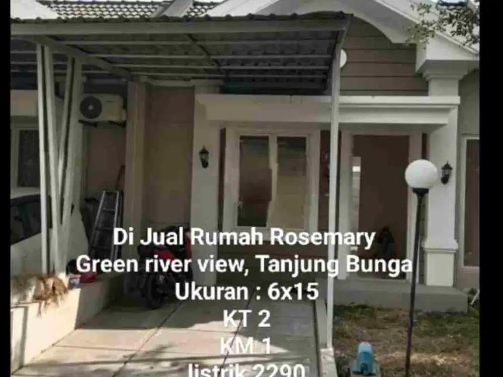 Dijual Rumah di Green River View Cluster Rosemary Tjg. Bunga Makassar
