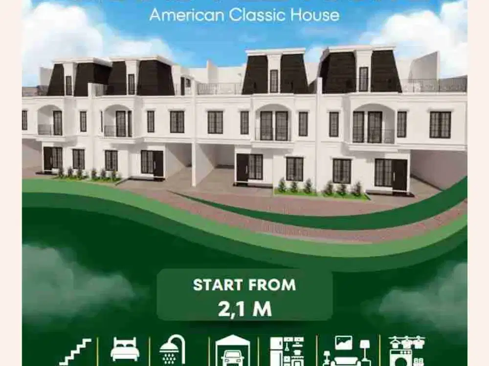 DIJUAL RUMAH BARU DI BANGKA JAKARTA SELATAN
