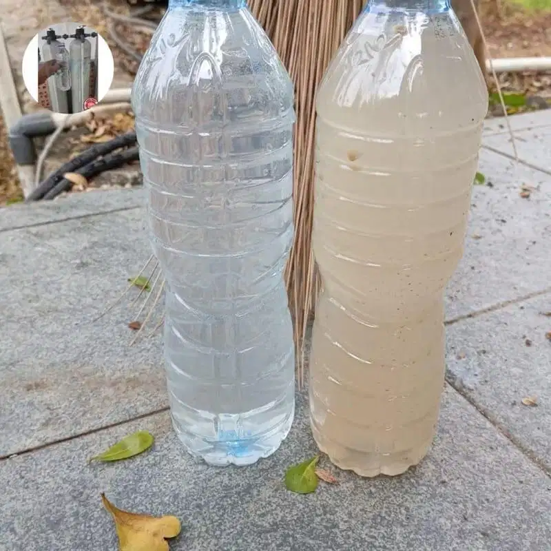 Filter air penjernih air berfungsi untuk menghilangkan kotoran pada ai