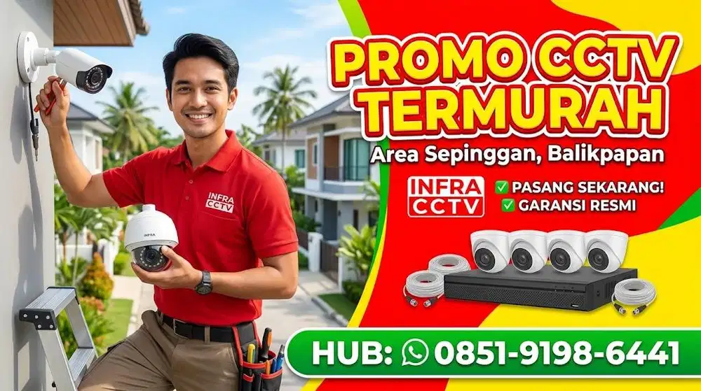 PROMO CCTV ANTI MALING BISA PANTAU DIHP