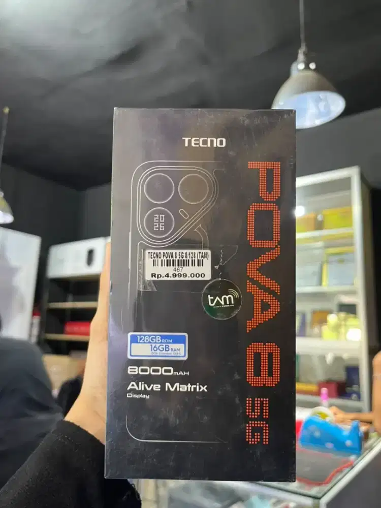 Tecno pova 8 5G 8/128gb ATLANTIS DAHSYAT
